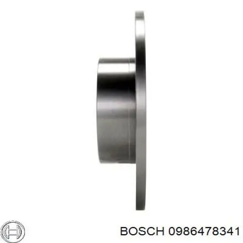 Disco de freno trasero Alfa Romeo 147 937