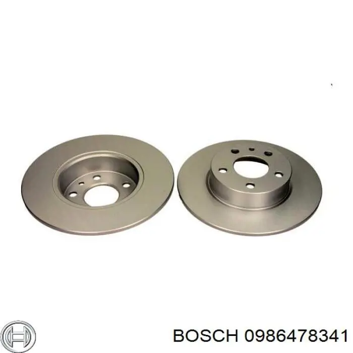 Disco de freno trasero Alfa Romeo 147 937