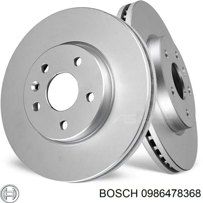 0986478368 Bosch freno de disco delantero