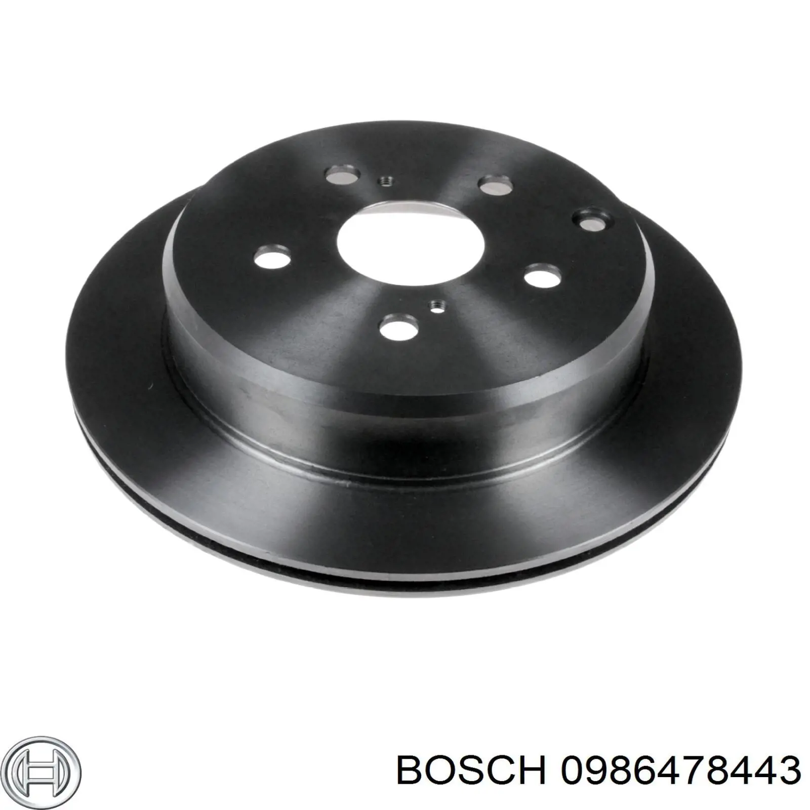 0986478443 Bosch disco de freno trasero