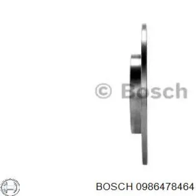 0 986 478 464 Bosch disco de freno trasero