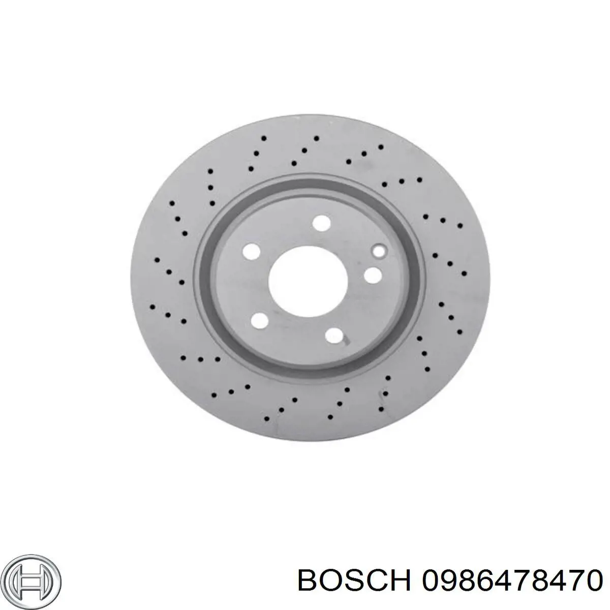0 986 478 470 Bosch disco de freno delantero