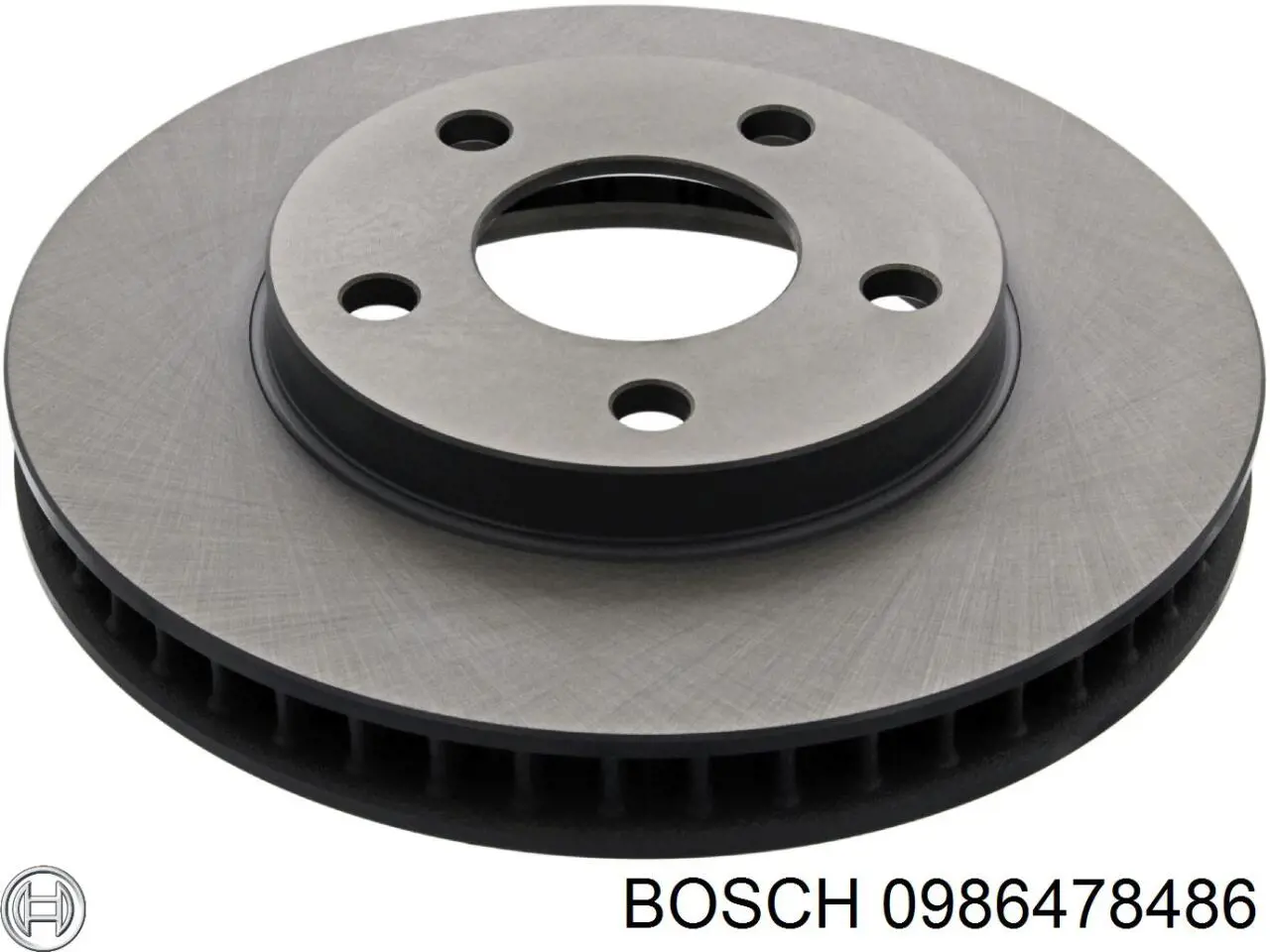 0986478486 Bosch disco de freno delantero