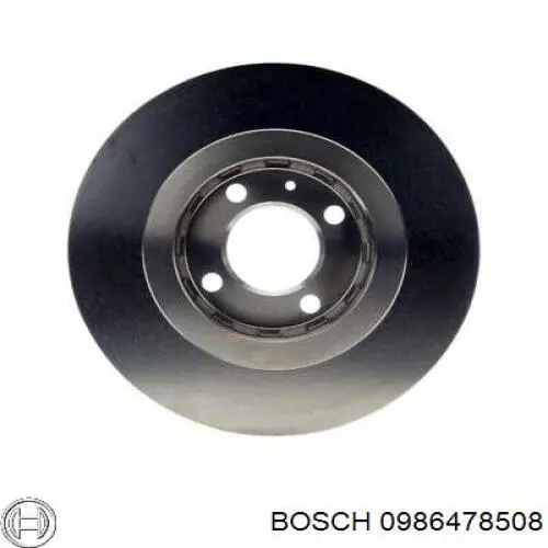 0 986 478 508 Bosch disco de freno delantero