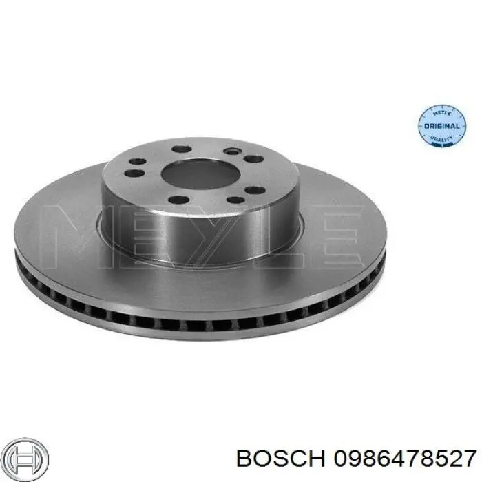 Comprar 0986478527 Bosch Freno de disco delantero