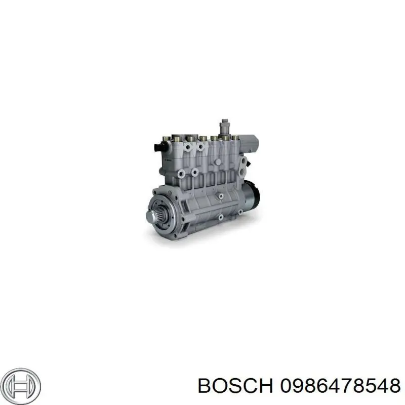 0986478548 Bosch freno de disco delantero