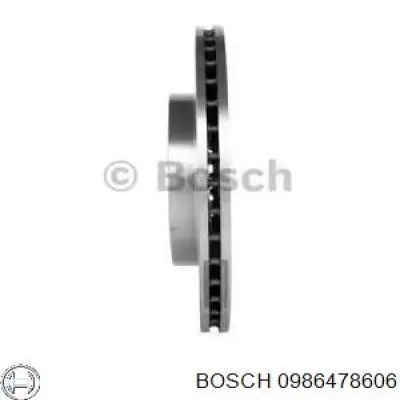 0986478606 Bosch freno de disco delantero