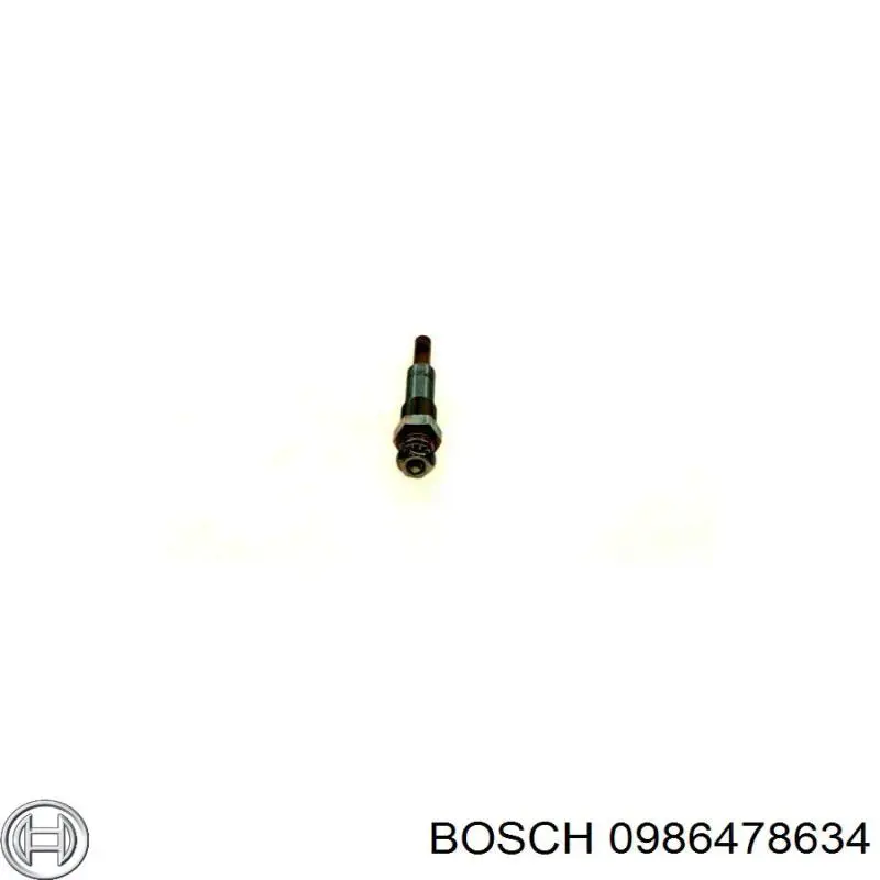 Disco de freno delantero Bosch 0986478634