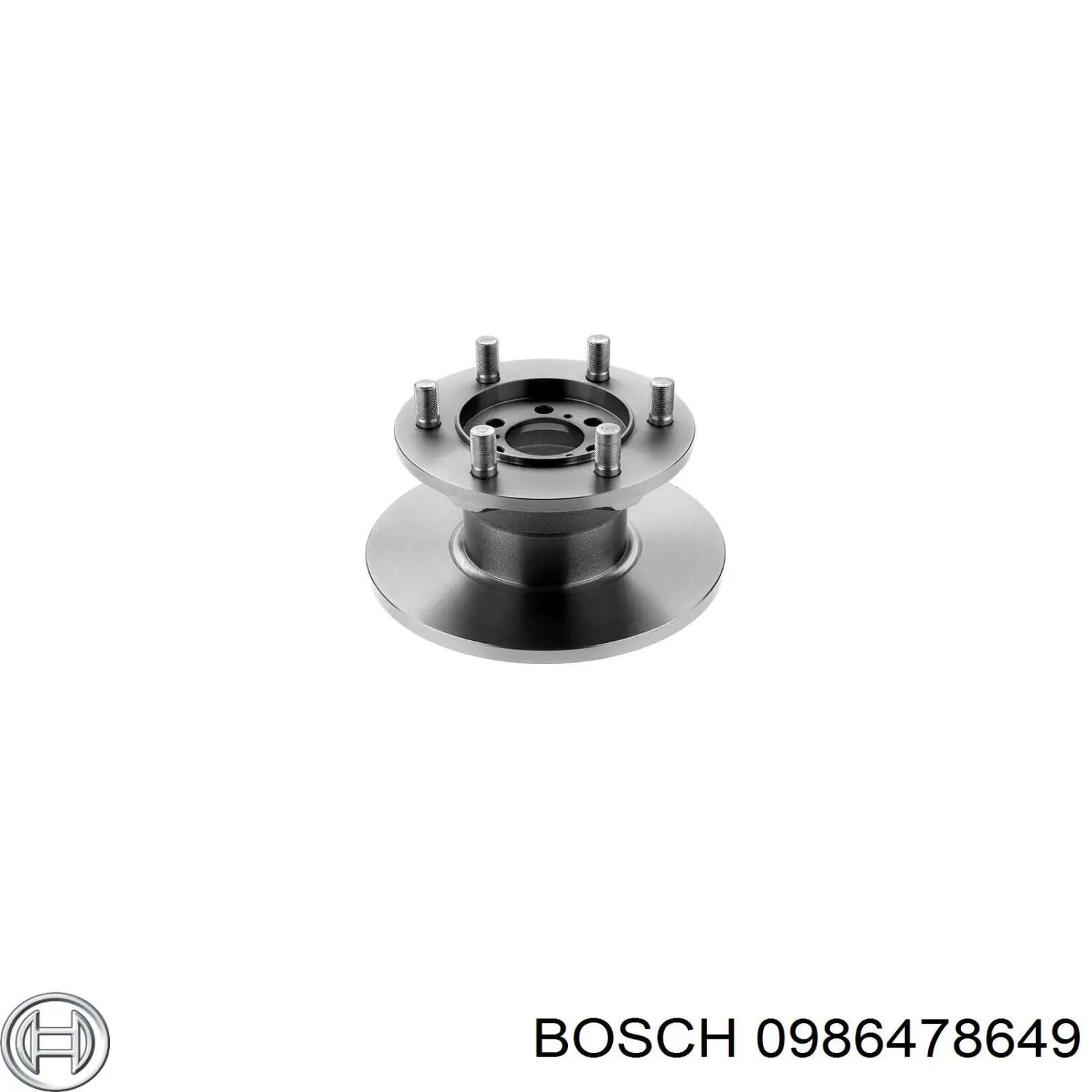 0986478649 Bosch freno de disco delantero