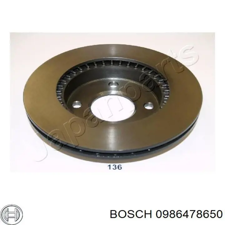 Frenos delanteros Bosch 0986478650 precio, desde 23,73 EUR