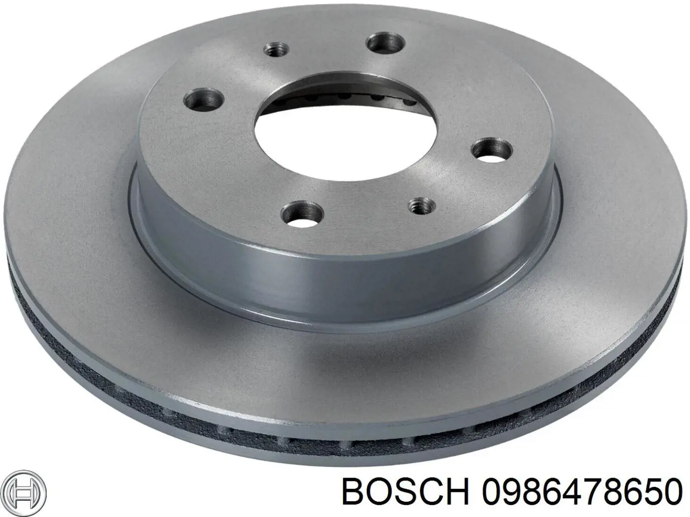 Disco de freno delantero Bosch 0986478650