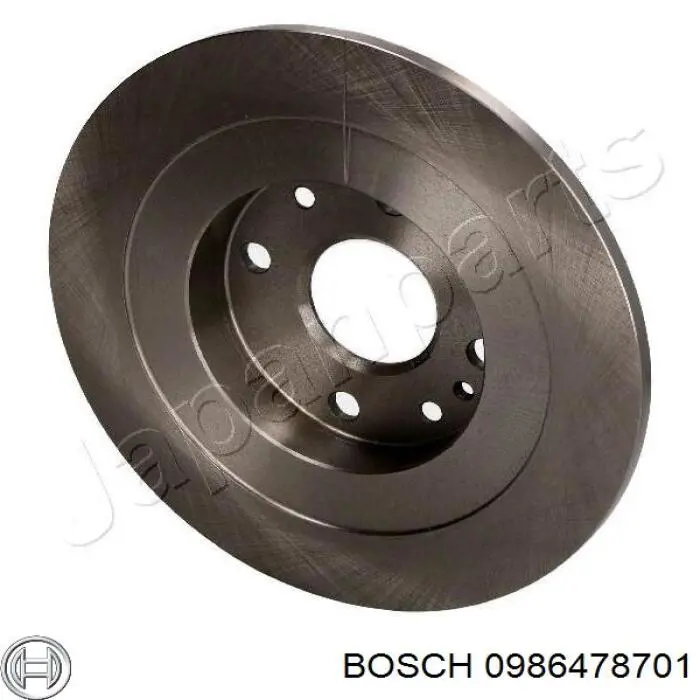 Disco de freno trasero Mazda 323 BG