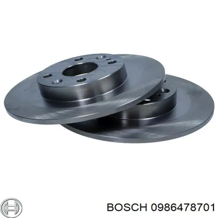 Disco de freno trasero Mazda 323 BG