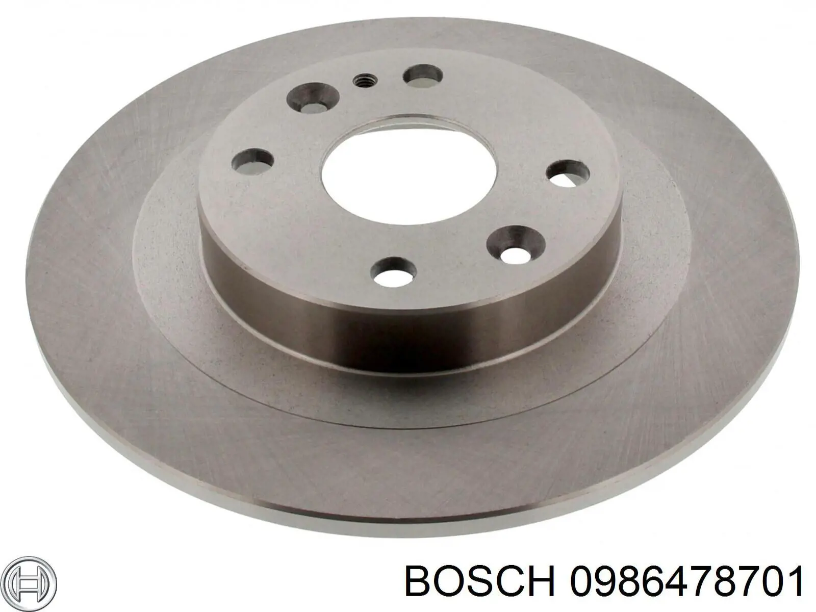 0 986 478 701 Bosch disco de freno trasero