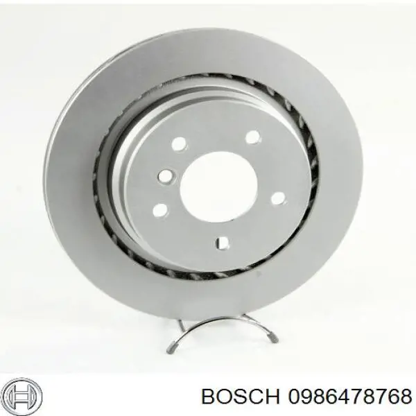 0986478768 Bosch disco de freno trasero