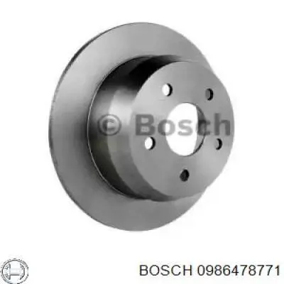 Disco de freno trasero Jeep Cherokee 2 XJ