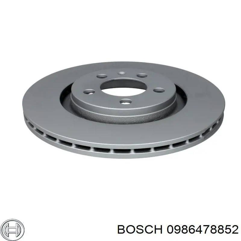 0986478852 Bosch disco de freno delantero