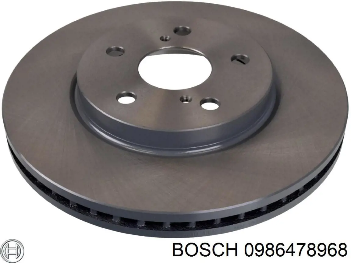 Disco de freno 0986478968 Bosch