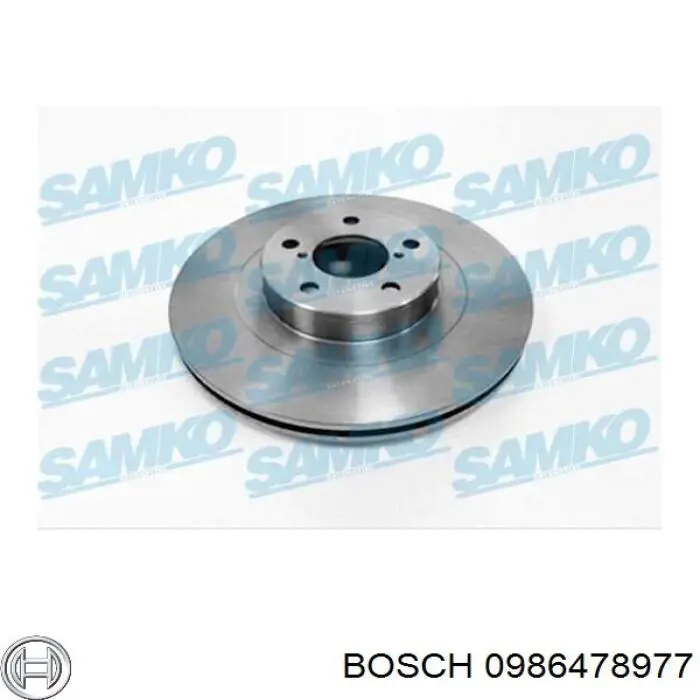 Freno de disco delantero Subaru Impreza 1 GC