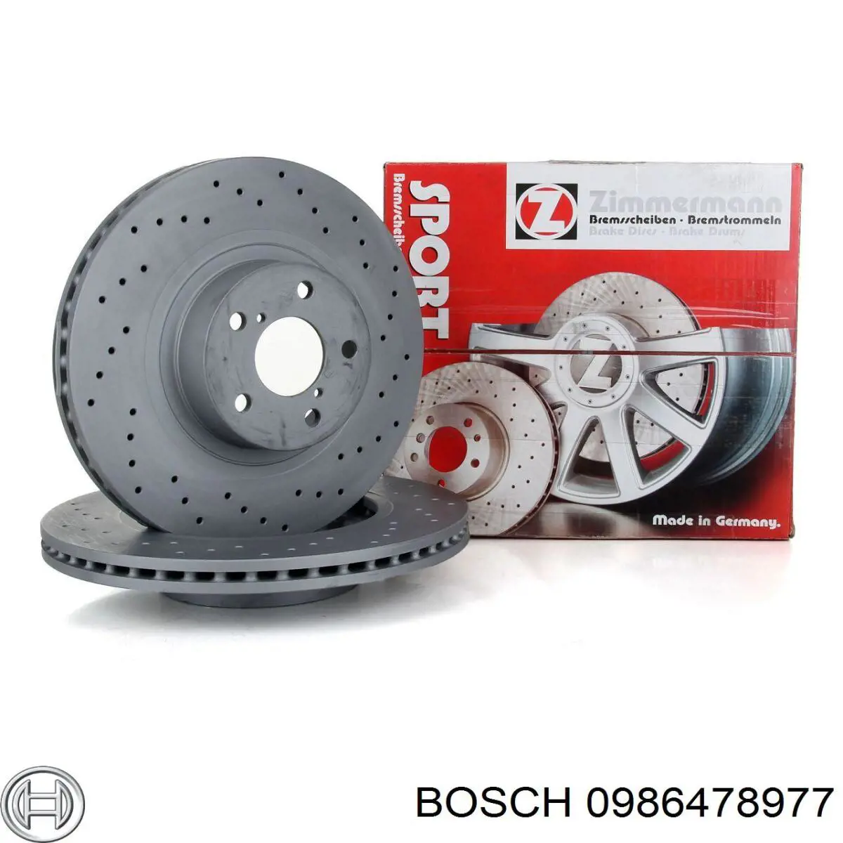 Freno de disco delantero Subaru Impreza 1 GC