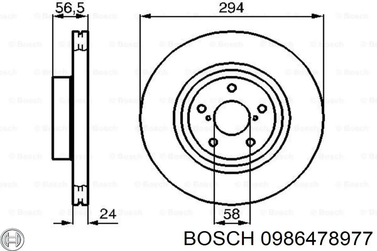 Freno de disco delantero Subaru Impreza 1 GC