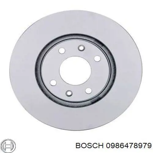 Freno de disco delantero Citroen C4 UD