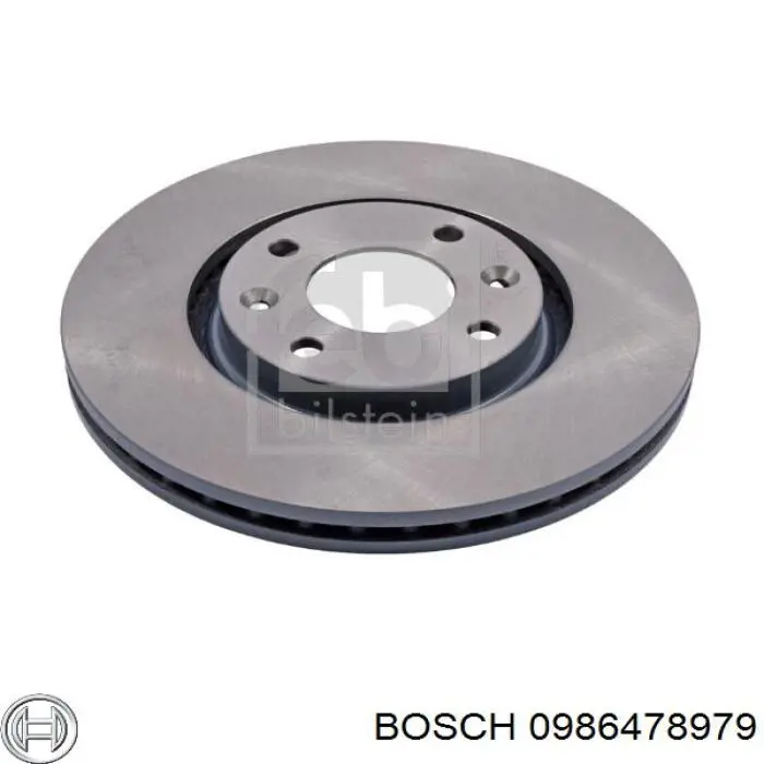 Freno de disco delantero Citroen C4 UD