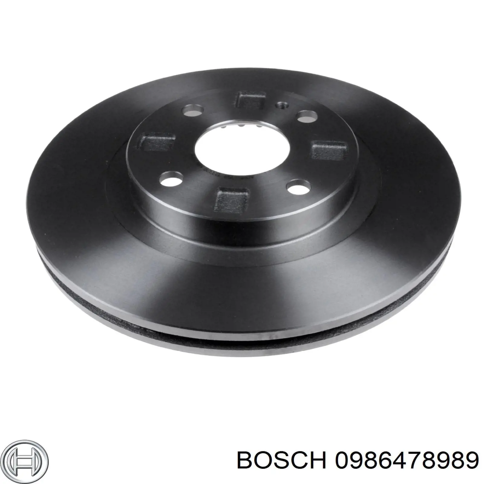 0986478989 Bosch disco de freno delantero