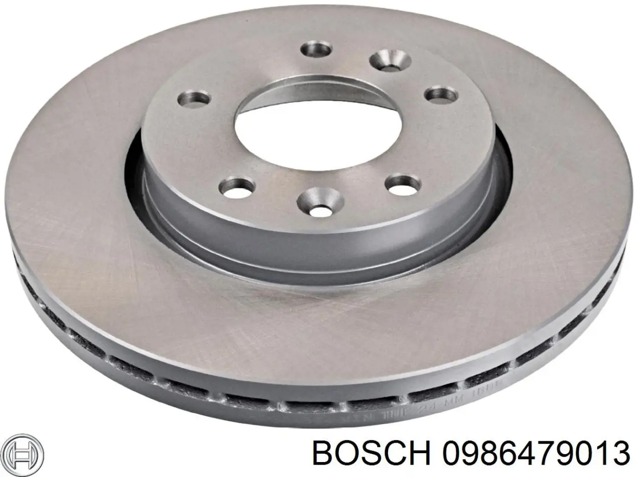 0986479013 Bosch freno de disco delantero