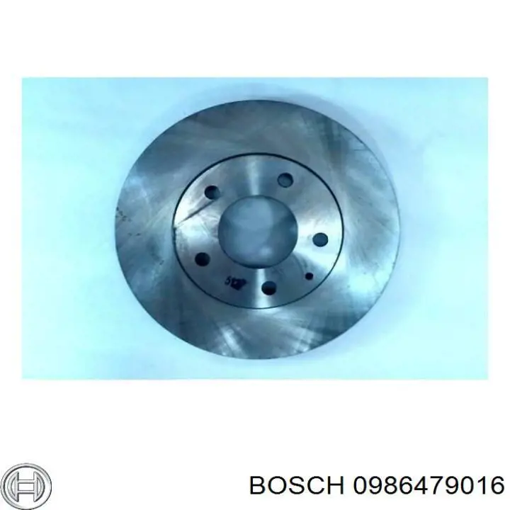 0986479016 Bosch disco de freno delantero