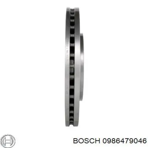 0986479046 Bosch freno de disco delantero