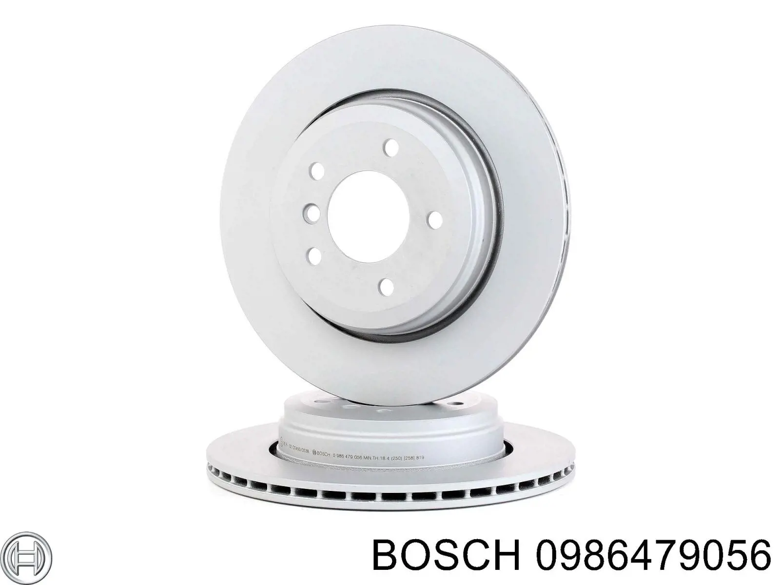 0 986 479 056 Bosch disco de freno trasero