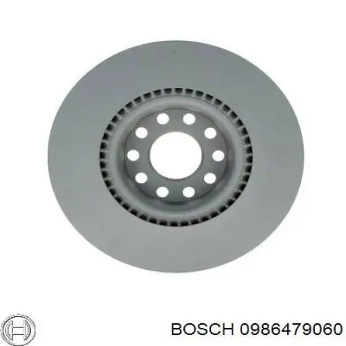 0986479060 Bosch freno de disco delantero