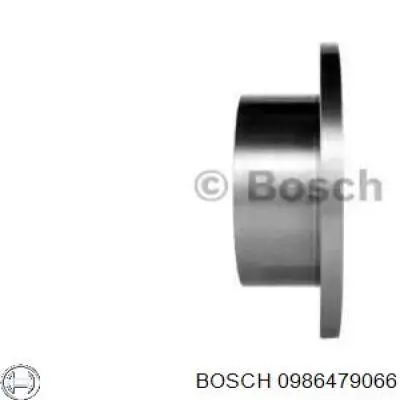 0 986 479 066 Bosch disco de freno trasero