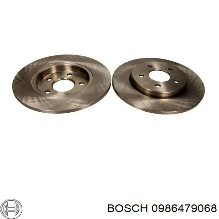 Disco de freno trasero Jaguar X-type CF1