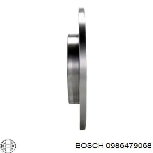 Disco de freno trasero Jaguar X-type CF1