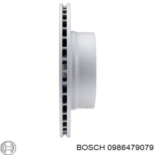 0 986 479 079 Bosch disco de freno trasero