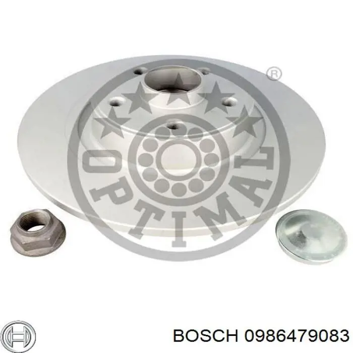 Disco de freno trasero Renault Espace 4 JK0