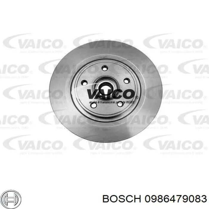 Disco de freno trasero Renault Espace 4 JK0