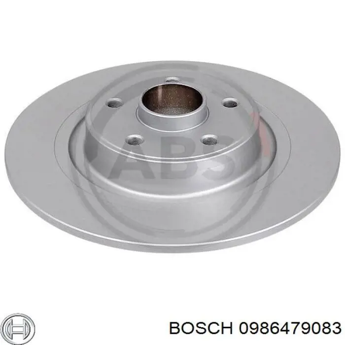 Disco de freno trasero Renault Espace 4 JK0