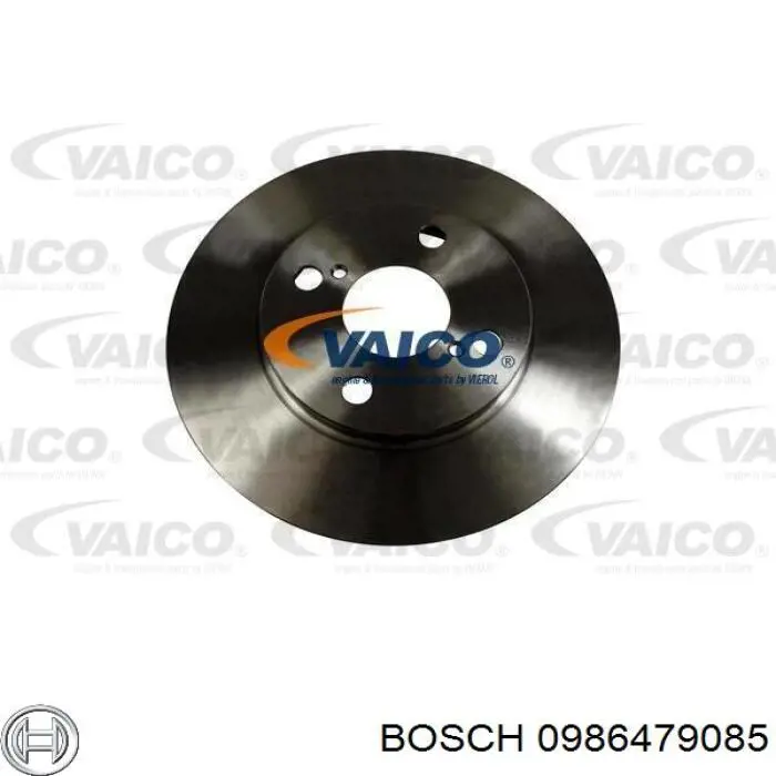 Disco de freno DI207C Japan Parts