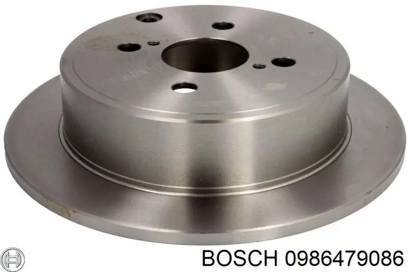 0 986 479 086 Bosch disco de freno trasero
