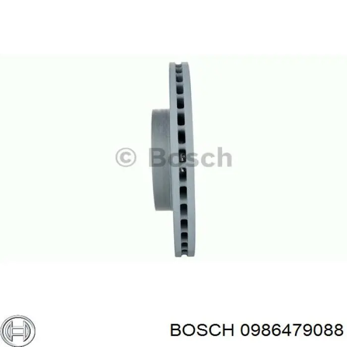 Freno de disco delantero Volkswagen Caddy 2 9K9