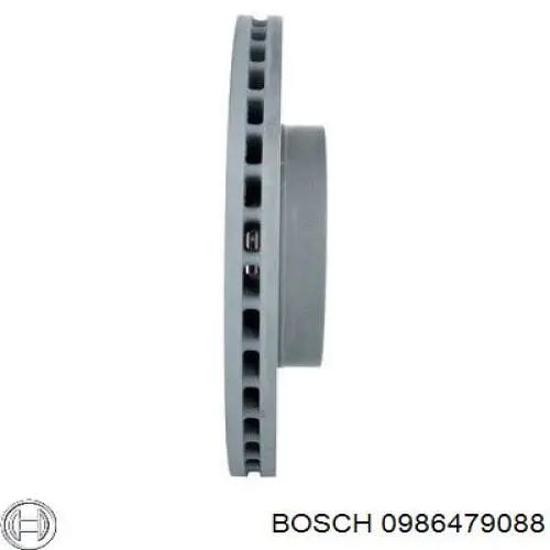 Freno de disco delantero Volkswagen Caddy 2 9K9