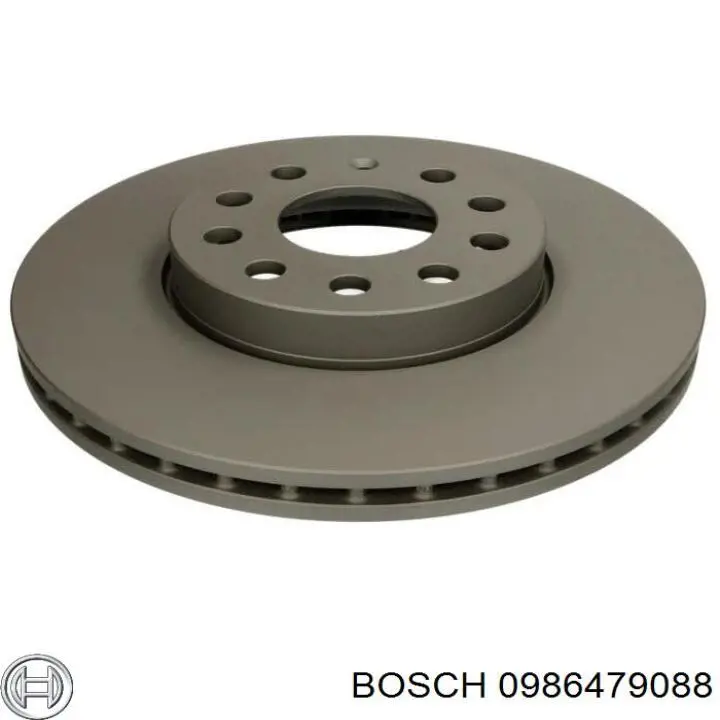 0986479088 Bosch disco de freno delantero