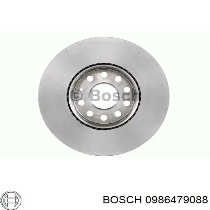 Freno de disco delantero Volkswagen Caddy 2 9K9