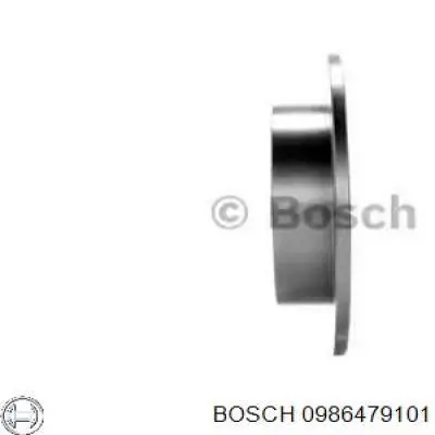0 986 479 101 Bosch disco de freno trasero