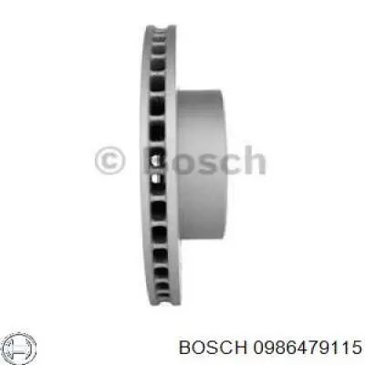 Disco de freno 0986479115 Bosch