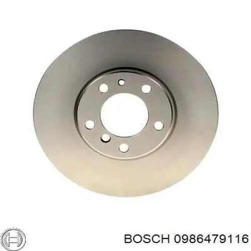 Frenos delanteros Bosch 0986479116 precio, desde 59,65 EUR