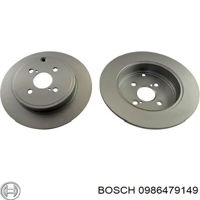 Disco de freno trasero DP215C Japan Parts